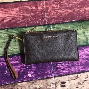 Michael Kors Double Zip Wristlet
